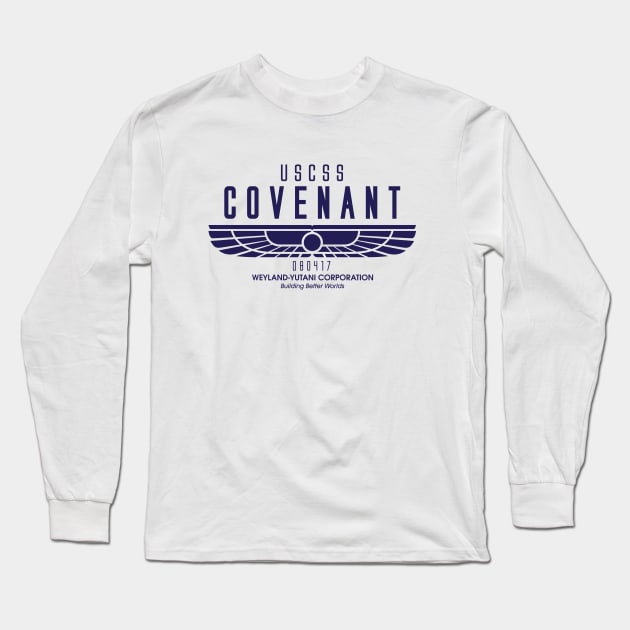 USCSS Covenant Long Sleeve T-Shirt by Woah_Jonny